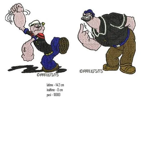 Personaje brodate