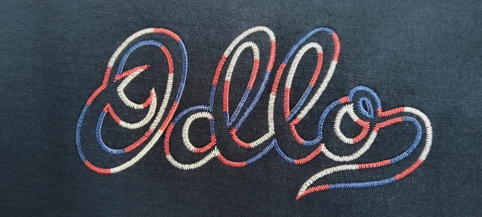 Logo ODLO color brodat